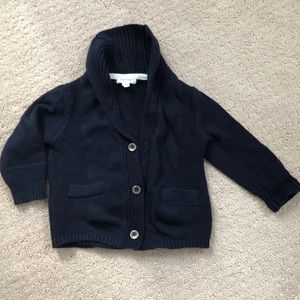 SOOS NOT FOR SALE ANY MORE Navy blue boy’s cardigan with buttons